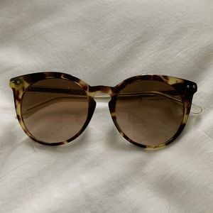 Bottega Veneta tortoise sunglasses